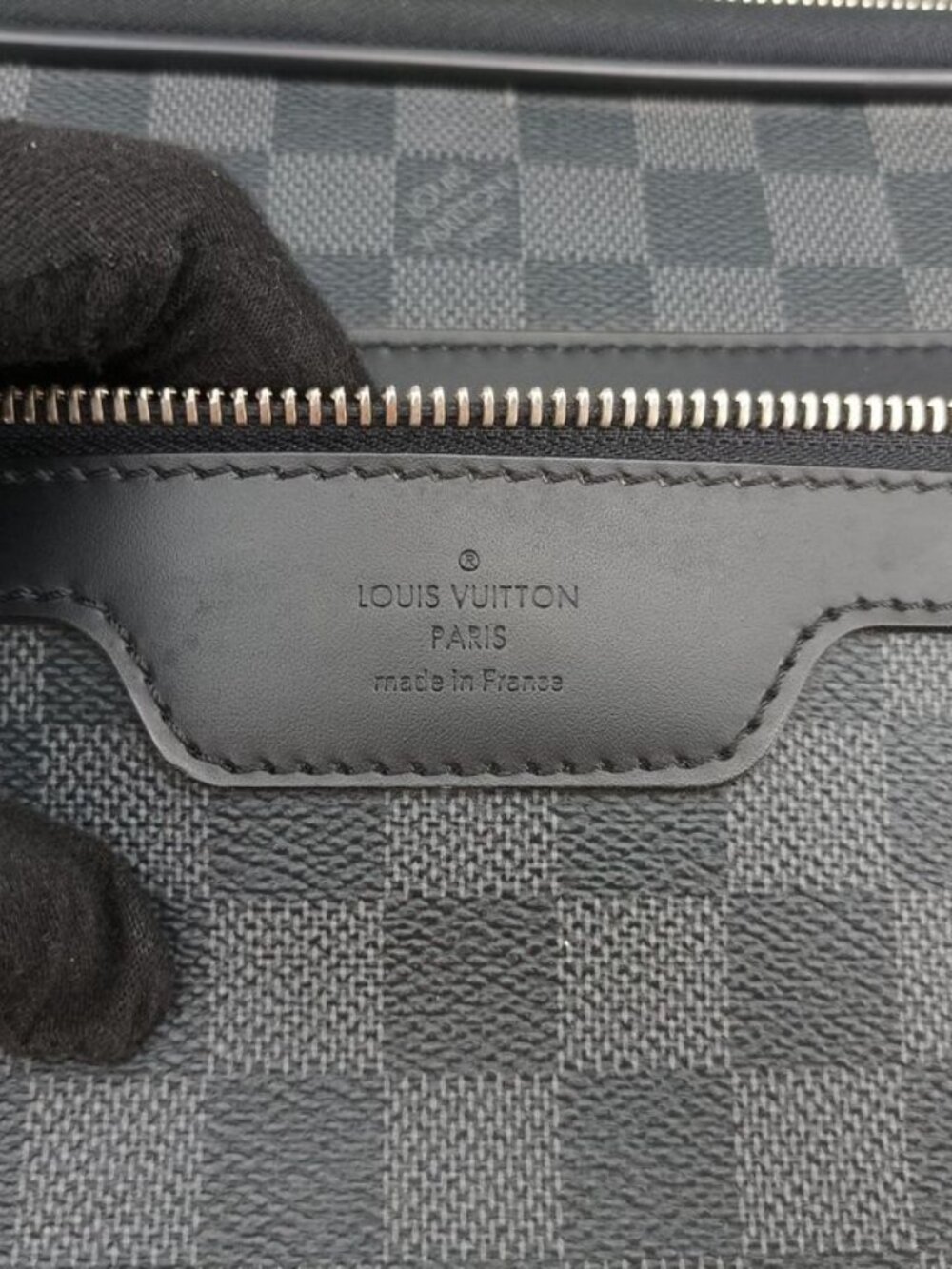 Louis Vuitton Pilot Case Noir Black Damier Graphite - Picture 12 of 16